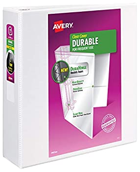 【中古】【39shop】【輸入品・未使用】Durable★Vinyl EZ-Turn Ring View Binder 11 x 8-1/2 3" Capacity White (並行輸入品)(新古品)|アトリエ絵利奈