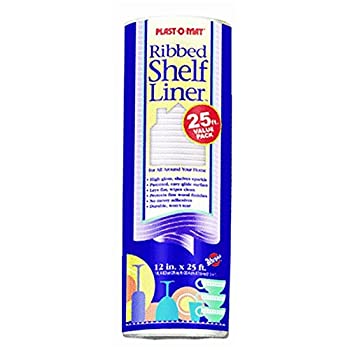 【中古】【39shop】【輸入品・未使用】Warp★Bros.PM125WPlast-O-Mat Ribbed Nonadhesive Shelf Liner-12"X25' WHITE LINER (並行輸入品)（新古品）｜アトリエ絵利奈