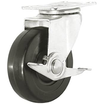 【中古】【輸入品・未使用】Shepherd Hardware9788Soft Rubber Swivel Plate Caster-5\