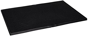 【中古】【輸入品・未使用】Update International (BSM-1218BK) 18 x 12 Rubber Bar Service Mat by Update International