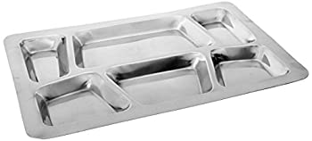 【中古】【輸入品・未使用】Winco 6-Compartment Mess Tray Style B by Winco
