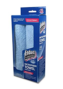 【中古】【輸入品・未使用】Large-Sized Microfiber Towels Two-Pack 15 x 15 Unscented Blue 1 Pack of Two (並行輸入品)