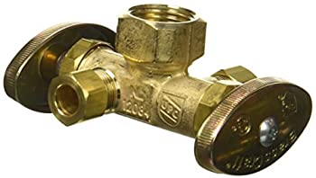 【中古】【輸入品・未使用】Brass CraftR1701DVX RDual Outlet Shut-Off Valve-1/2FX3/8X3/8 DUAL VALVE (並行輸入品)