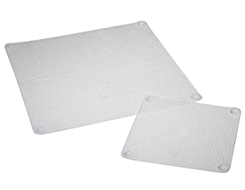 【中古】【輸入品・未使用】Norpro 529 Silicone Stretch Bowl Covers Clear Set of 2