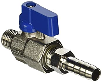 【中古】【輸入品・未使用】Kegco LH BF13R07-1 Regulator Ball Valve with 5/16 Hose Barb outlet Brass by Kegco