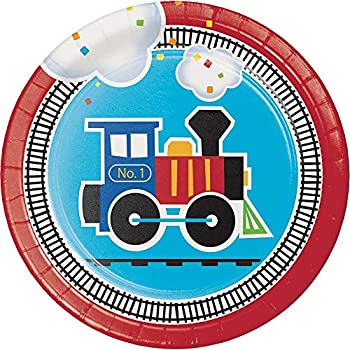 【中古】【輸入品・未使用】All Aboard Lunch Plates Sturdy Style