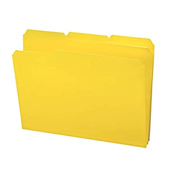 【中古】【輸入品・未使用】Waterproof Poly File Folders 1/3 Cut Top Tab Letter Yellow 24/Box (並行輸入品) 11,218円