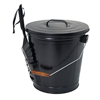 【中古】【輸入品・未使用】Ash Bucket w Shovel Black