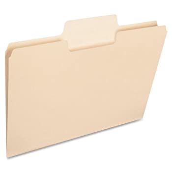 【中古】【輸入品・未使用】SuperTab Heavyweight Folder Manila 1/3 Cut Letter 50/BX (並行輸入品)