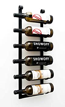 【中古】【輸入品・未使用】VintageView Le Rustique Wine Rack in Satin Black by Vintage View