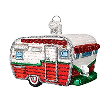 【中古】【39shop】【輸入品・未使用】Old★World Christmas Travel Trailer Ornament(新古品)|アトリエ絵利奈
