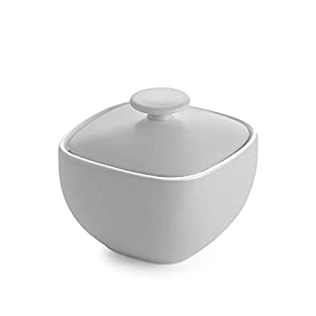 【中古】【輸入品・未使用】Nambe mt1038?Popシュガーボウル、4.25インチx 4.25インチx 2.75インチ、チョーク