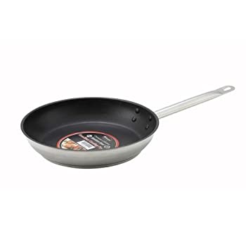 【中古】【インポート品・未当て嵌める】Winco???ssfp-9ns???9?インチノンスティックステンレススチールFry Pan