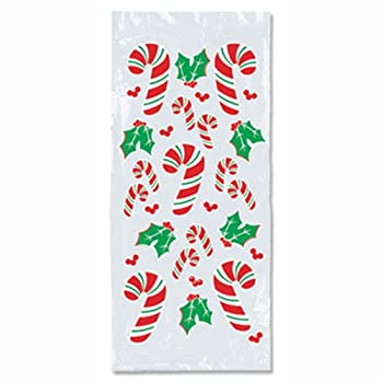 【中古】【39shop】【輸入品・未使用】キャンディケイン★& ヒイラギ セロロ バッグ (25枚入り)（新古品）｜アトリエ絵利奈