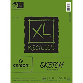 【中古】【39shop】【輸入品・未使用】Canson★XL Recycled Sketch Book 9"X12"-100 Sheets (並行輸入品)(新古品)|アトリエ絵利奈