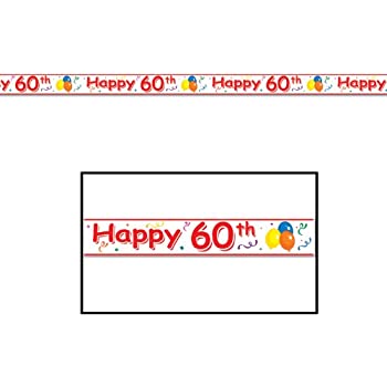 【中古】【39shop】【輸入品・未使用】Beistle★66181???30?Happy 30th"パーティーテープ 60 マルチカラー 66181-60(新古品)|アトリエ絵利奈