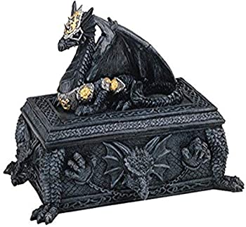 【中古】【輸入品・未使用】George S. Chen Imports SS-G-71298 ドラゴン小物入れ 収集価値のあるファンタジーコンテナ 装飾フィギュア