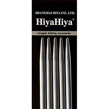【中古】【インポート品・未当て嵌める】HiyaHiya ダブル尖んがり 10糎 スチール写真編み針(5本仕掛ける) 大いさ US 2.5(3粍) HISTDP4-2.5 その他-キッチン用品・食器・調理器具