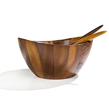 【中古】【輸入品・未使用】Nambe Harmony 3-Piece Salad Set by Nambe