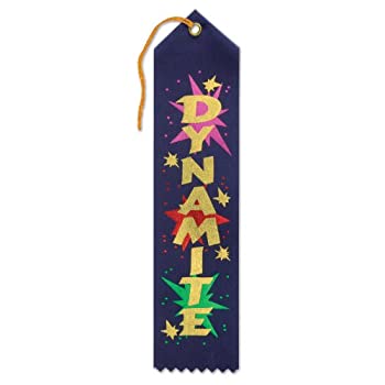 【中古】【輸入品・未使用】Beistle ダイナマイト賞リボン 2 x 8インチ 6パック