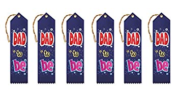 【中古】【輸入品・未使用】Beistle ar200?Dad to be Award Ribbons、2?by 8インチ、6パック