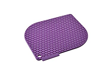 【中古】【輸入品・未使用】Charles Viancin Charles Viancin 1711 Honeycomb Pot Holder Purple