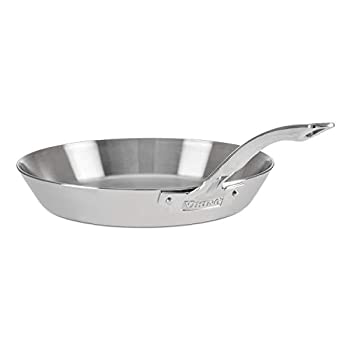 【中古】【輸入品・未使用】Viking Contemporary Mirror Finish Fry Pan 12 Silver by Viking