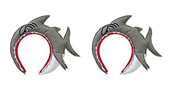 【中古】【輸入品・未使用】Beistle 60958?2?Piece Sharkヘッドバンド、グレー/ホワイト/レッド/ブラック