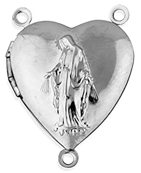 【中古】【輸入品・未使用】Our Lady of Grace ロケットロザリオセンター 5個パック