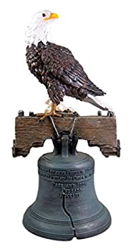 【中古】【39shop】【輸入品・未使用】DWK★Let Freedom Ring ハクトイーグル フィリデルフィア 自由のベル 像 19インチ(新古品)|アトリエ絵利奈
