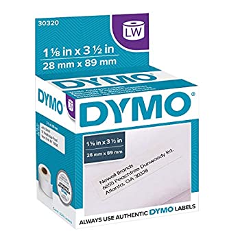 【中古】【輸入品・未使用】DYMO Label Writer Address Labels White 1-1/8\
