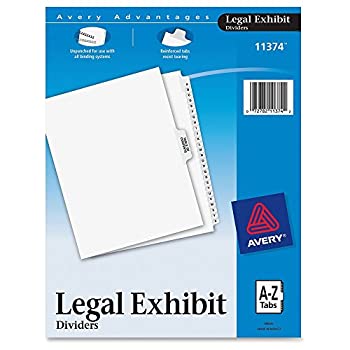 【中古】【輸入品・未使用】Avery-Style Legal Side Tab Divider Title: A-Z Letter White 1 Set 9,344円
