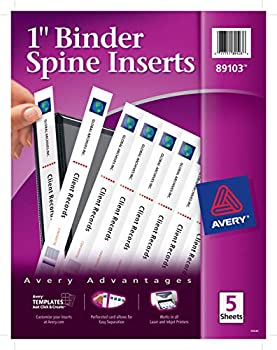 【中古】【輸入品・未使用】Custom Binder Spine Inserts 1\