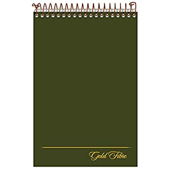 【中古】【インポート品・未当て嵌める】Gold Fibre Spiral Steno Book Gregg Rule 6 x 9 White/GN 100 Sheets/Pad (並行輸入品) その他-キッチン用品・食器・調理器具