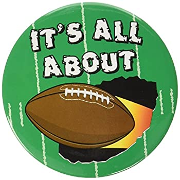 【中古】【39shop】【輸入品・未使用】Beistle★60454?1パックIt 's All About FootballボタンパーティーFavors、3???1?/ 2インチ（新古品）｜アトリエ絵利奈