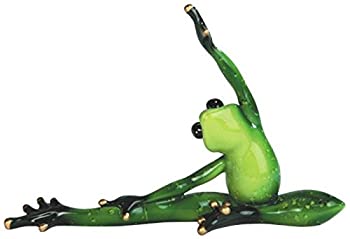 【中古】【輸入品・未使用】George S. Chen Imports SS-G-61160 Green Frog Yoga Figurine by George S. Chen Imports