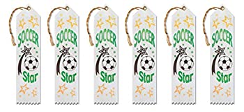 【中古】【39shop】【輸入品・未使用】Beistle★サッカースター賞リボン 2インチ x 8インチ 6パック マルチカラー（新古品）｜アトリエ絵利奈