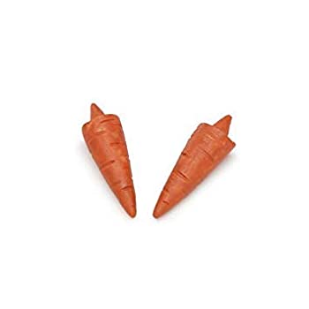 【中古】【輸入品・未使用】Darice Carrot Nose Straight 1 1/4 inches 2 Pieces (6-Pack) 2419-14