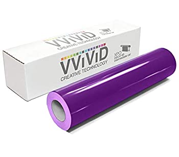 【中古】【39shop】【輸入品・未使用】VViViD★バイオレットグロス DECO65 永久粘着クラフトビニール クリカット/シルエット/カメオ用 (50フィート×11.8インチ バルクロール)(新古品)|アトリエ絵利奈