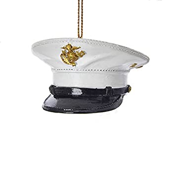 【中古】【39shop】【輸入品・未使用】Kurt★Adler アメリカ海兵隊 ドレスユニフォーム 帽子 オーナメント（新古品）｜アトリエ絵利奈