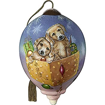 【中古】【輸入品・未使用】Precious Moments 子犬 ギフトボックス入り オーナメント マルチ|アトリエ絵利奈