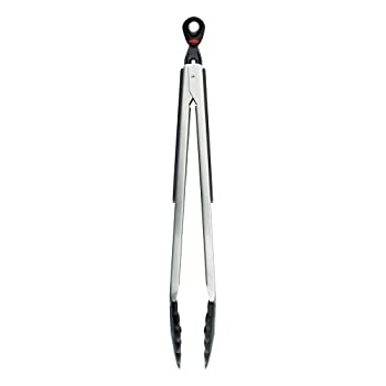 【中古】【輸入品・未使用】OXO SoftWorks 12-Inch Locking Tongs with Nylon Heads