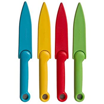 【中古】【インポート品・未当て嵌める】(Set of 4 Paring Knives) - Prepworks by Progressive Food Safety Paring Knives - Set of 4 食器・カトラリー・グラス-箸・カトラリー-カトラリーセット