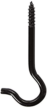 【中古】【輸入品・未使用】PANACEA PRODUCTS CORP シーリングフック ブラック 高さ2 64インチ x 幅7インチ 5個パック 1 ブラック 86201 1