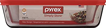 【中古】【輸入品・未使用】Pyrex Simply Store 6-Cup Rectangular Glass Food Storage by World Kitchen [並行輸入品]