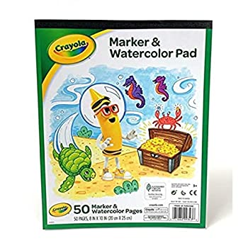 【中古】【輸入品・未使用】クレヨラ マーカー ＆ 水彩パッド 10\