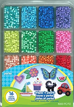 【中古】【39shop】【輸入品・未使用】パーラーの楽しい融合ヒューズ★ビーズ トレイ ストライプ ' n 個の真珠(新古品)|アトリエ絵利奈