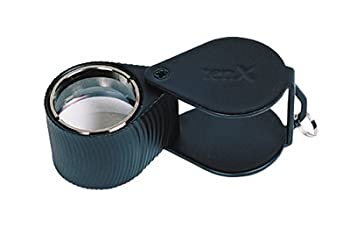 【中古】【39shop】【輸入品・未使用】ELP-747.01★ダイヤモンドカットルーペ 10倍 ブラック 21.5mm（新古品）｜アトリエ絵利奈