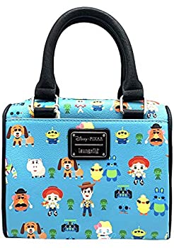 【中古】【39shop】【輸入品・未使用】Loungefly★× トイストーリー ちびキャラクター 全面プリント ダッフルバッグ (ワンサイズ、マルチカラー)(新古品)|アトリエ絵利奈