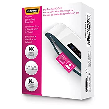 【中古】【39shop】【輸入品・未使用】Fellowes★Laminating Pouches Thermal ID Tag Size 10 Mil (52051) by Fellowes(新古品)|アトリエ絵利奈